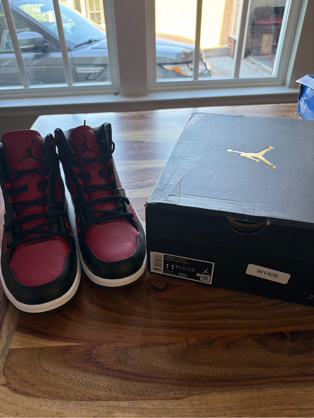 Nike Jordan 1 Flight Bred Black/Red Men’s Size 11.5 - New in Box